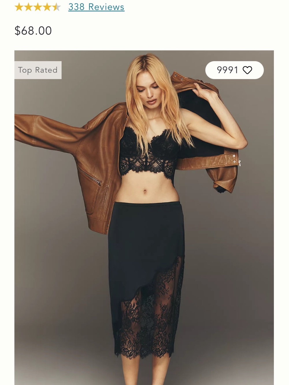 NWT Anthropologie lace bustier - Picture 6 of 12